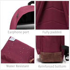 Backpack for Men Women, VASCHY Classic Water-resistant Lightweight Travel - Image 3