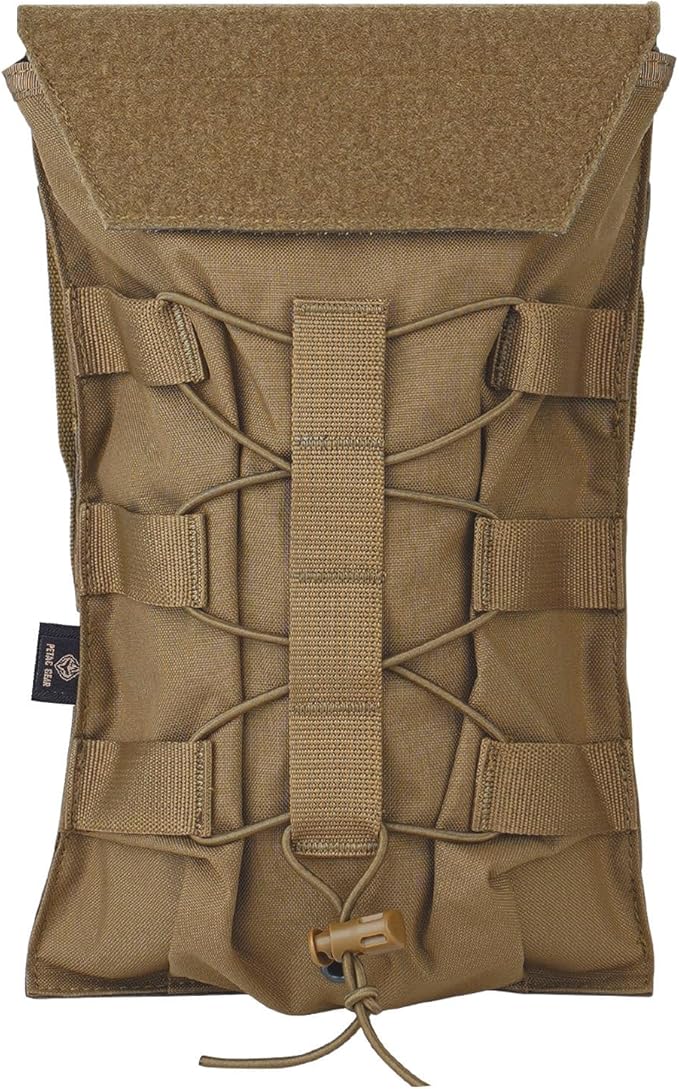 PETAC GEAR 1.5L / 3L Tactical Hydration Pack，Molle Carrier Pouch by PetacGear
