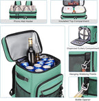 Hulongo Large Waterproof Insulated Cooler Backpack - Image 4