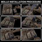 90 Degree Rotation Tactical Plate Carrier Vest Attachments Universal Phone - Image 8