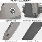 G4Free Canvas Sling Bag Crossbody Backpack - Image 6
