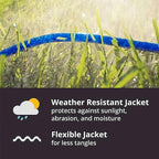 Outdoor Extension Cord Waterproof 100 FT, Flexible 100% Copper 3 Prong - Image 4