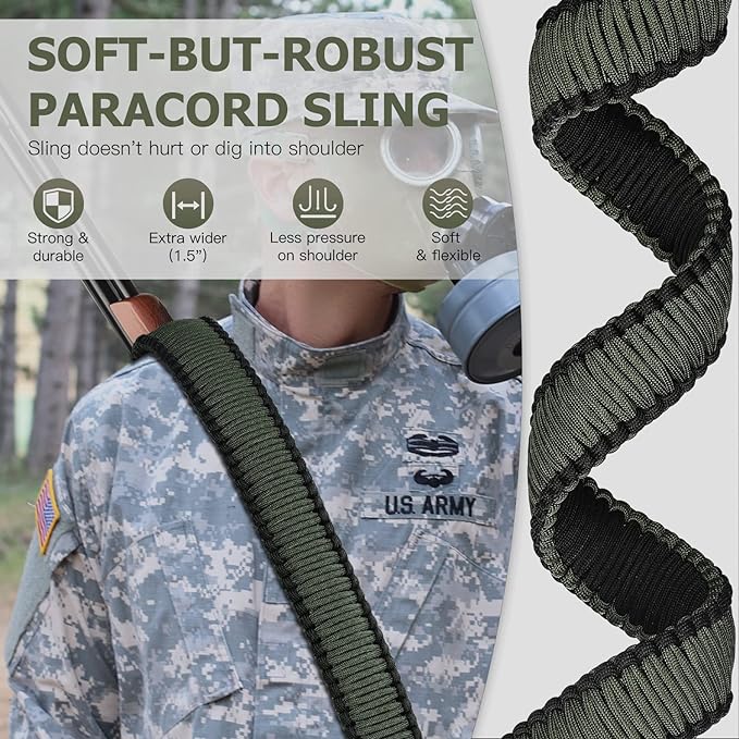VVAAGG Two-Point Paracord Rifle Sling - Image 6
