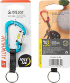 Nite Ize SlideLock Key Ring, Locking Carabiner Key Chain - Image 10