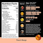 DryWater Electrolyte Powder Packets, Peach Mango - Image 7