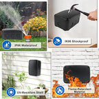Outdoor Junction Box, Nineleaf IP66 Waterproof Electrical Project Boxes PVC/ABS - Image 3