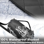 Waterproof Outdoor Blanket 92”X 60” Packable, Stadium Blankets - Image 3