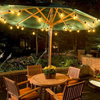 Mlambert 100Ft LED Outdoor String Lights, Dimmable G40 Globe Patio Lights - Image 6