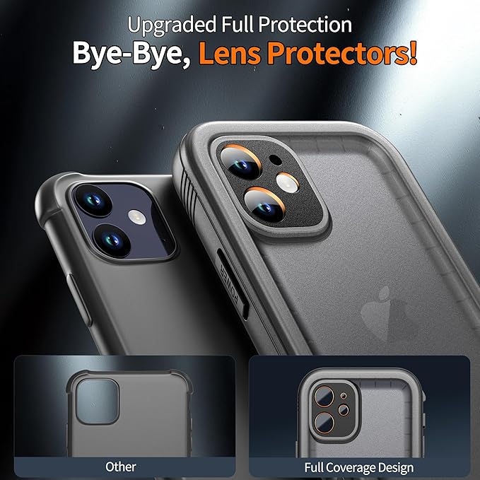 Cozycase Compatible with Waterproof iPhone 11 case, Built-in Screen Protector - Image 5