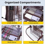 Vorspack Clear Backpack Heavy Duty PVC Transparent Backpack - Image 5