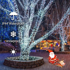 2-Pack Connectable Christmas Lights Outdoor, Total 164FT 400LED Christmas - Image 6