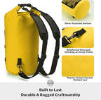STOVER 5/10/25/30/40/55L Waterproof Dry Bag- Roll-Top Backpack w/Phone Case- - Image 4