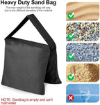 EMART Heavy Duty Sandbag Photo Studio Weight Bag Saddlebag Design - Image 6