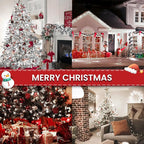 2-Pack Connectable Christmas Lights Outdoor, Total 164FT 400LED Christmas - Image 3