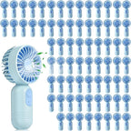 Rossesay 72 Pcs Mini Portable Fan Bulk Cute Handheld Lightweight Small Little by Rossesay
