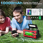 NITIGO 10000mAh Emergency Radio, NOAA Weather Radio - Image 3
