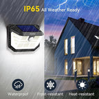 TECKNET 231 LED Solar Motion Lights Outdoor, 300° Angle & 3 Lighting Modes - Image 6
