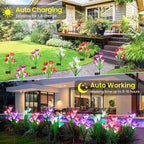 KOOPER Outdoor Solar Lights, 4 Pack Solar Garden Light - Image 5