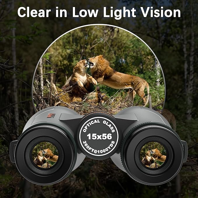 Adasion 15x56 UHD Binoculars for Adults High Powered - Image 4