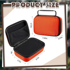 Relaxweex EVA Hard Case with Customizable Foam 7.1 x 4.7 x 3.1 Inch Protective - Image 2