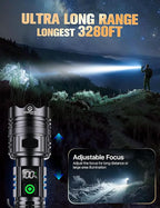 Esgofo Rechargeable Flashlights High Lumens 100000 2 Modes High/Low, Super - Image 3