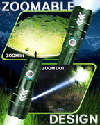 Victoper Green LED Flashlights, High Powered High Lumens Super Bright Tactical - Image 4