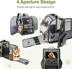 Lekebobor Large Cat Backpack Carrier Expandable Pet Carrier Backpack - Image 5