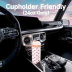 24 oz Valentine's Day Water Bottle: Meoky Stainless Steel Water Bottle - Image 6