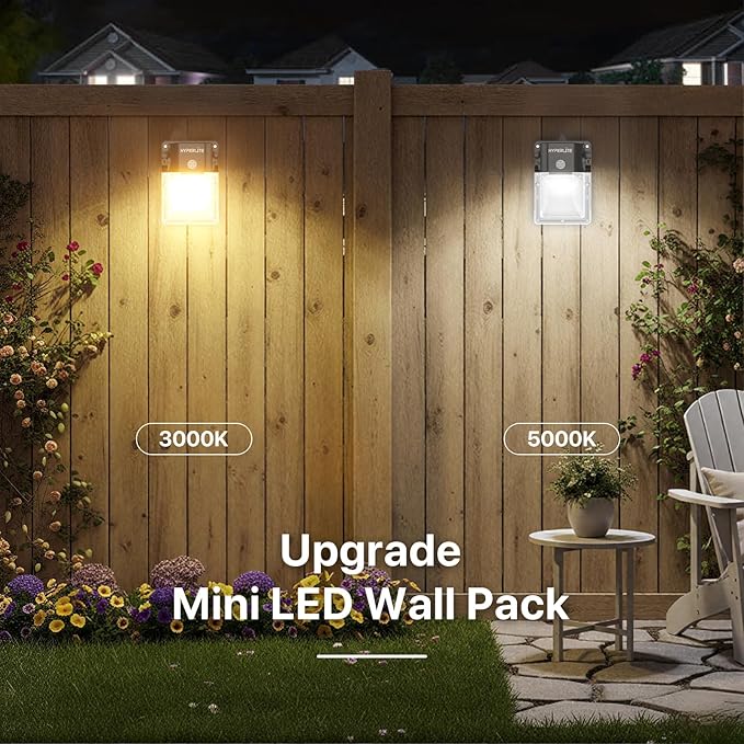 HYPERLITE LED Wall Pack 30W: 2Pack 3600lm 3000K Security Lights - Image 3