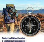 Pocket Compass, 2 Pieces Mini Compass - Image 6