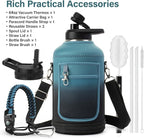 DYSANKY 64 oz Insulated Water Bottle | Thickened Stainless Steel Water Jug - Image 2
