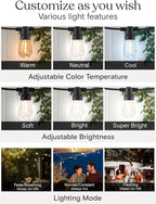 Brightech 48 FT Ambience Pro Outdoor Solar String Lights - Image 5