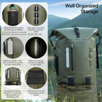 MARCHWAY Roll Top Waterproof Backpack, Floating Dry Bag 20L/30L/45L - Image 2