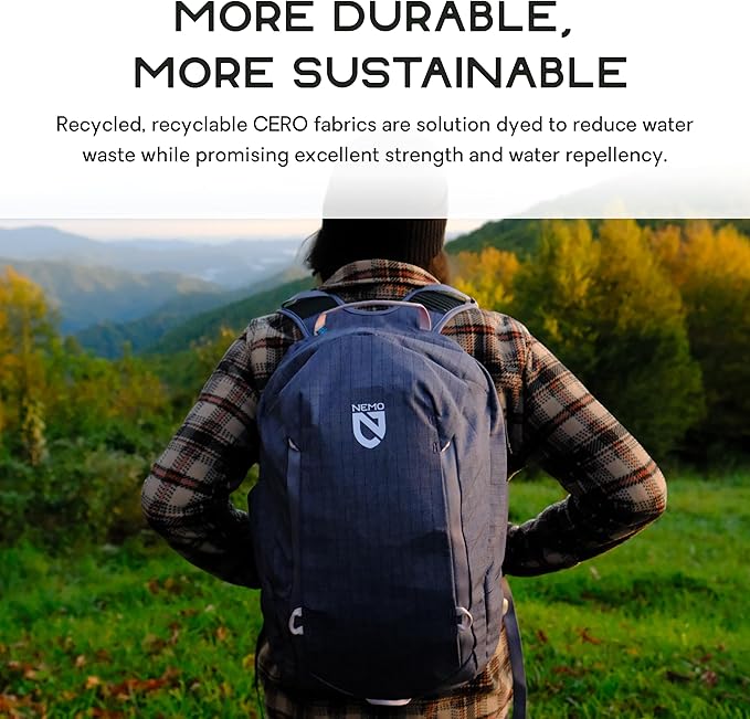 Nemo Equipment Resolve Endless Promise Technical Active Daypack - 25L - Citron - Image 3