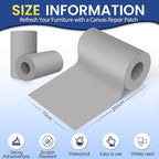 Self-Adhesive Canvas Repair Tape, Fabric Patch Repairs Kit - Image 2