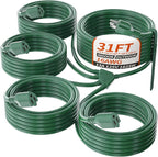 PlugSaf 1 to 4 Splitter Outdoor Extension Cord by PlugSaf