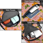 FyLybois Butterfly Sling Bag for Women Lightweight Crossbody Backpack Casual - Image 6