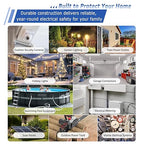 NineLeaf Junction Box, ABS Plastic Box IP65 Waterproof Outdoor Dustproof Water - Image 5
