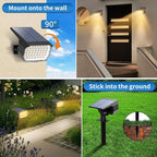 Tadyreal Solar Spot Lights Outdoor 10 Pack, Solar Landscape Spotlights - Image 7
