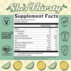 Legendairy Milk She's Thirsty Lemon Lime, No Sugar Added Electrolytes Powder - Image 2