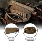 PETAC GEAR Tactical Buttstock Rifle Stock Pack/Adjustable Shell Holder Cheek - Image 5