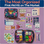 KeepGoing Travel First Aid Kit for Kids – 130 Pc. for Car, Diaper Bag & Backpack - Image 4