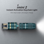 OLIGHT IMINI 2 EDC Rechargeable Keychain Flashlight, 50 Lumens Compact and - Image 2