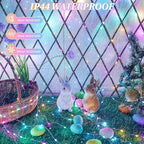 66Ft 200 LED Easter Pastel Fairy Lights Plug in, Pastel String Lights 8 Modes - Image 2