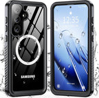 ANTSHARE Magnetic for Samsung Galaxy S25 FE Case, Waterproof by Variouscasesforyourchoice