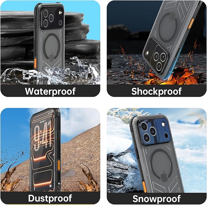 for iPhone 17 Pro Waterproof Case, Fit - Image 4