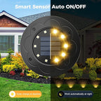 Brightown Solar Lights Outdoor Waterproof, 12 Packs LED In-Ground Lights - Image 4
