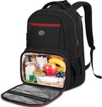 MATEIN Mens Backpack with Lunch Box, Sturdy Padded 17 Inch Laptop Backpack by MATEIN