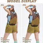 BECOJADDE 20L Small Hiking Backpack - Image 5