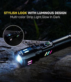 Esgofo Rechargeable Flashlights High Lumens 100000, Single Click Button Design - Image 7